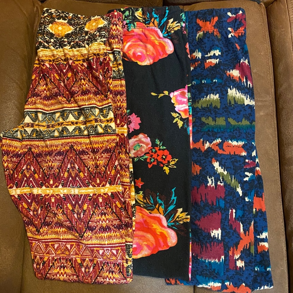 Lot of Patterned Leggings